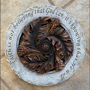 GORGEOUS ORNATE Stepping Stone Ornamental!